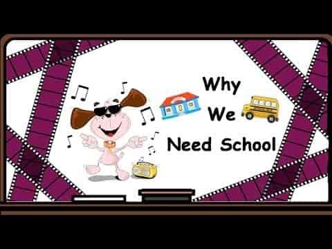 Видеоурок по английскому языку: Стихотворение Why We Need School