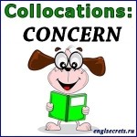 collocations-CONCERN