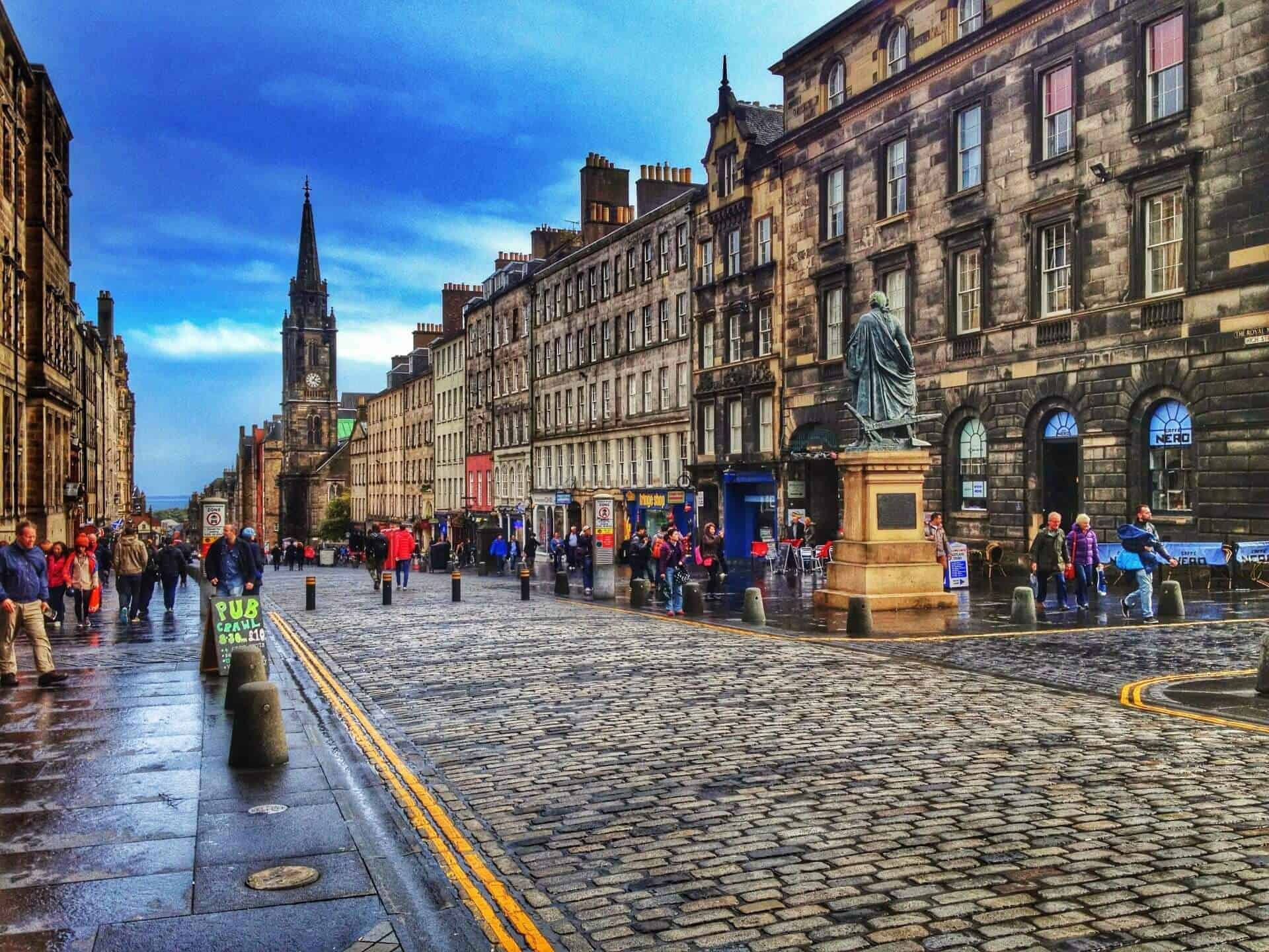Эдинбург - столица Шотландии